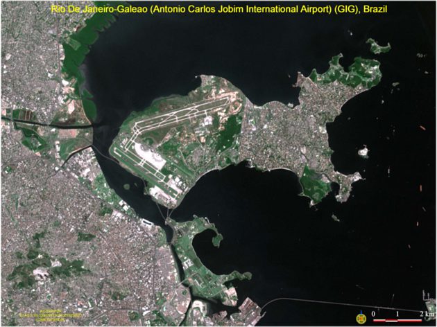 Imatge de l'aeroport de Rio de Janeiro - Galeao (Satèl·lit)